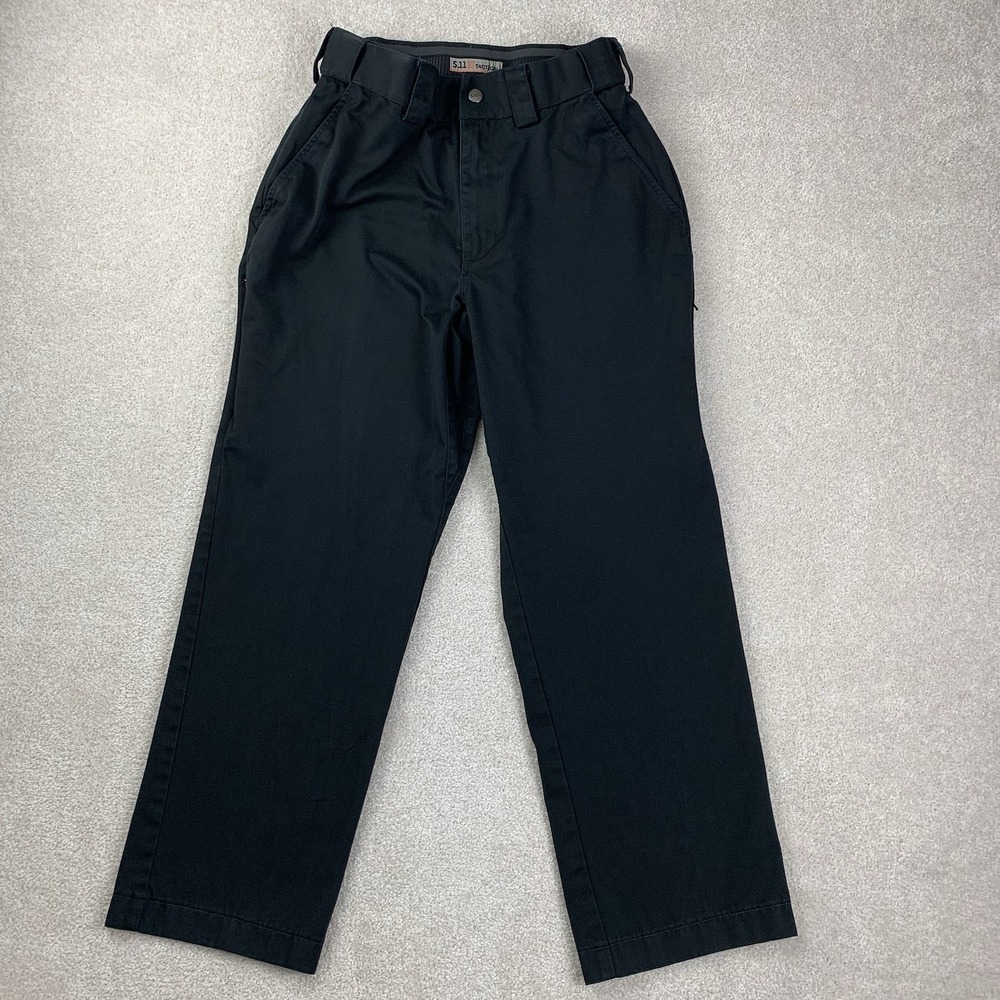 5.11 Tactical Pants Mens 32 Black Straight Leg Utility Workwear Outdoor